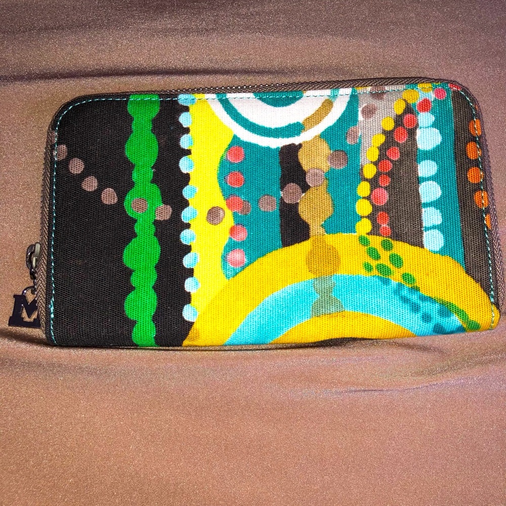 Authentic NWT Beautiful Rare Missoni Canvas Vintage Wallet $2,500